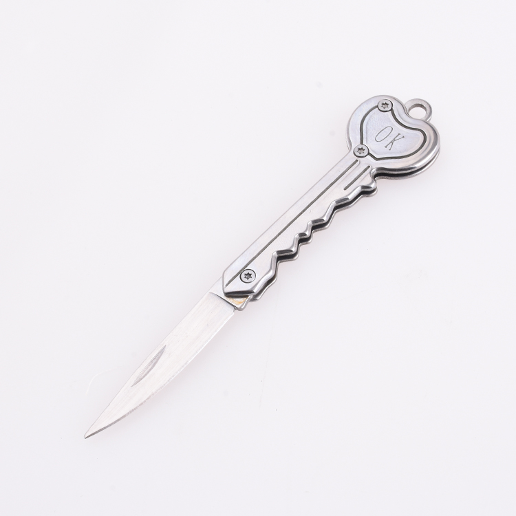 OEM Folding Pocket Knife 3Cr13 Blade 3Cr13 Handle SS-0803(silver)
