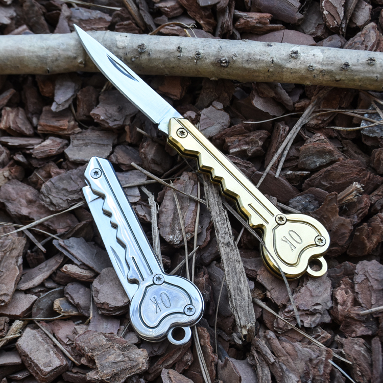 OEM Folding Pocket Knife 3Cr13 Blade 3Cr13 Handle SS-0803(silver)