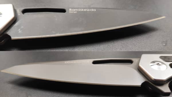 Складной карманный нож Shieldon Barraskewda D2 Blade 3Cr14 + ручка из углеродного волокна 9042S1-B