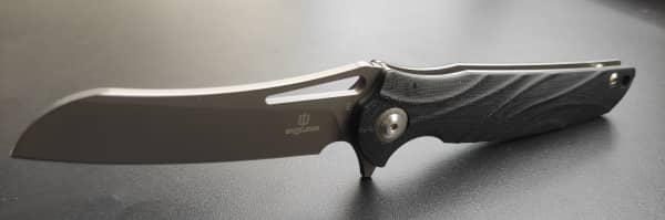Shieldon 접이식 포켓 나이프 Bazoucan D2 블레이드 G10 핸들 9050G
