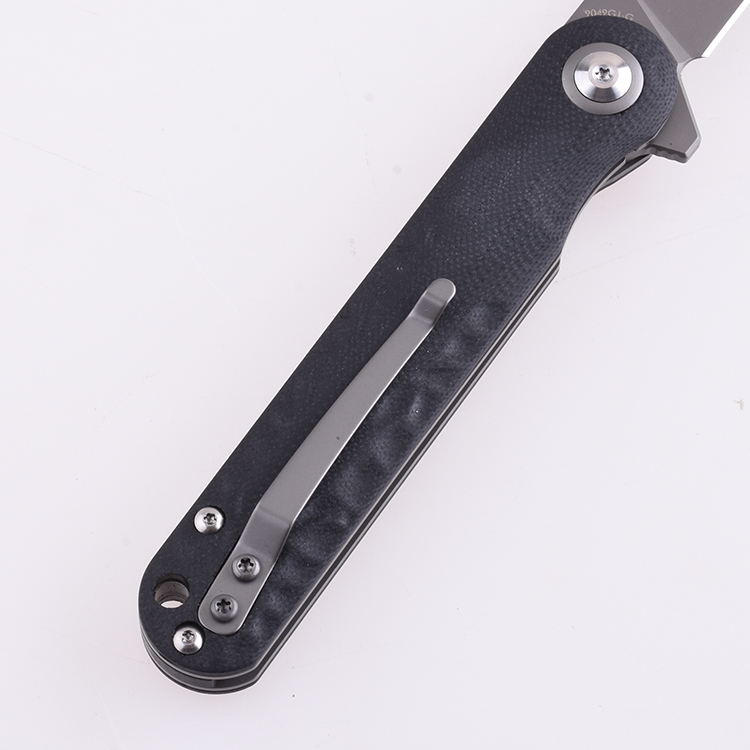 Shieldon Folding Pocket Knife Empoleon D2 Blade G10 Handle 9049G1-G