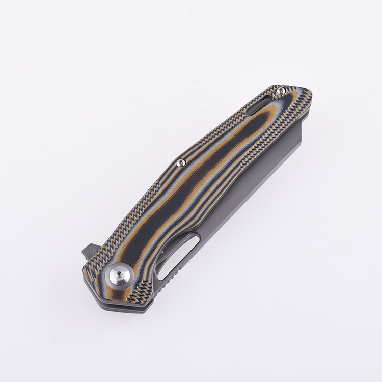 Shieldon Folding Pocket Knife Boa D2 Blade G10 Handle 9043G