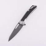 Shieldon Pisau Lipat Barraskewda D2 Pisau 3Cr14 + Pegangan Serat Karbon 9042S1-G