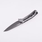 Shieldon Pisau Lipat Barraskewda D2 Pisau 3Cr14 + Pegangan Serat Karbon 9042S1-G