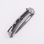 Shieldon Pisau Lipat Barraskewda D2 Pisau 3Cr14 + Pegangan Serat Karbon 9042S1-G