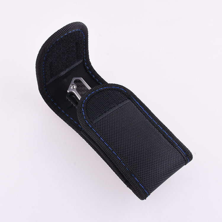 Shieldon Pisau Lipat Barraskewda D2 Pisau 3Cr14 + Pegangan Serat Karbon 9042S1-G