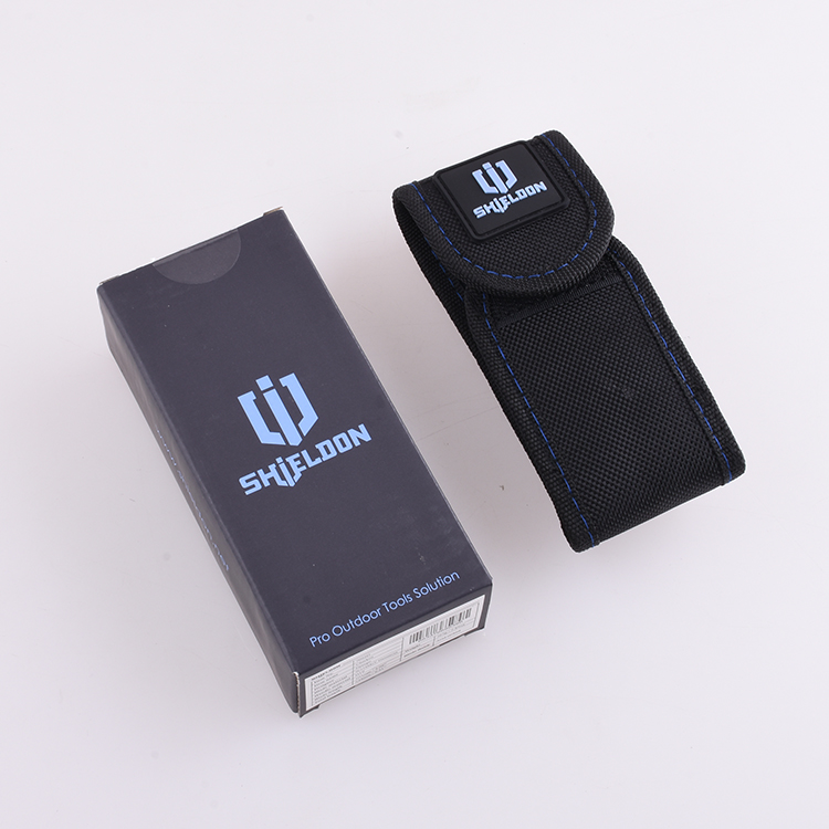 Shieldon Pisau Lipat Barraskewda D2 Pisau 3Cr14 + Pegangan Serat Karbon 9042S1-G