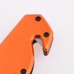 OEM Folding Pocket Knife 2Cr13 Blade Aluminum Handle SS-0802(orange)