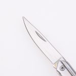 OEM Folding Pocket Knife 3Cr13 Blade 3Cr13 Handle SS-0803(silver)