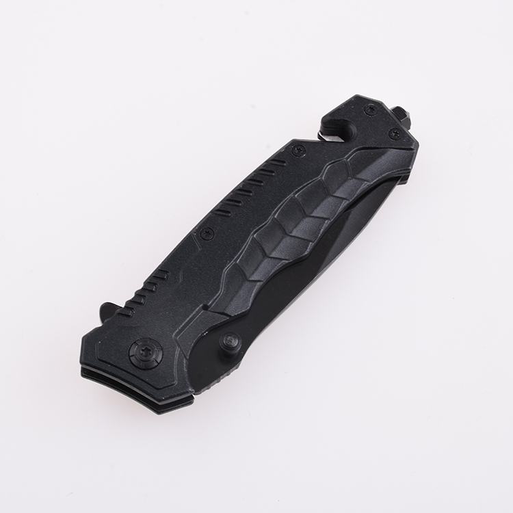 Navaja de bolsillo plegable OEM Hoja 2Cr13 Mango de aluminio SS-0804