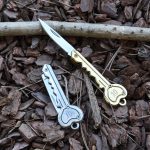 OEM Folding Pocket Knife 3Cr13 Blade 3Cr13 Handle SS-0803(golden)