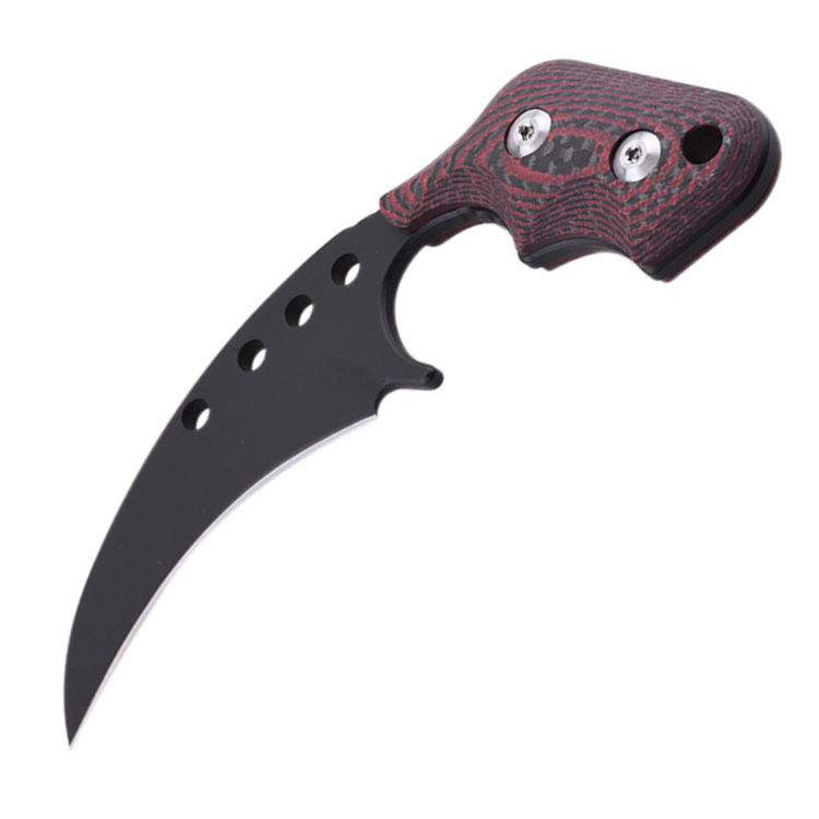 OEM-Produkt, feststehendes Messer, G10-Griff, D2-Klinge, DJ-2509A2