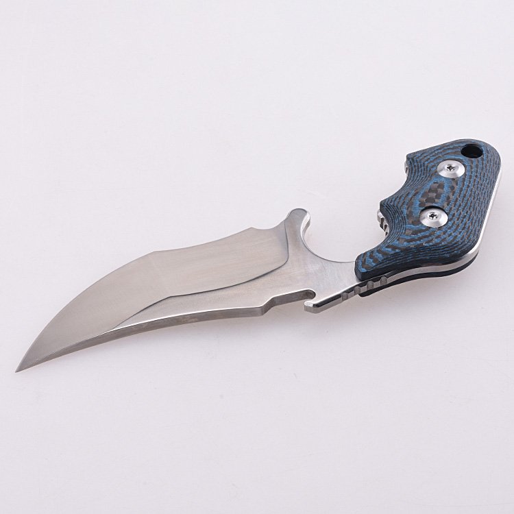Produit OEM Couteau à lame fixe D2 Lame G10 Poignée DJ-2506A2