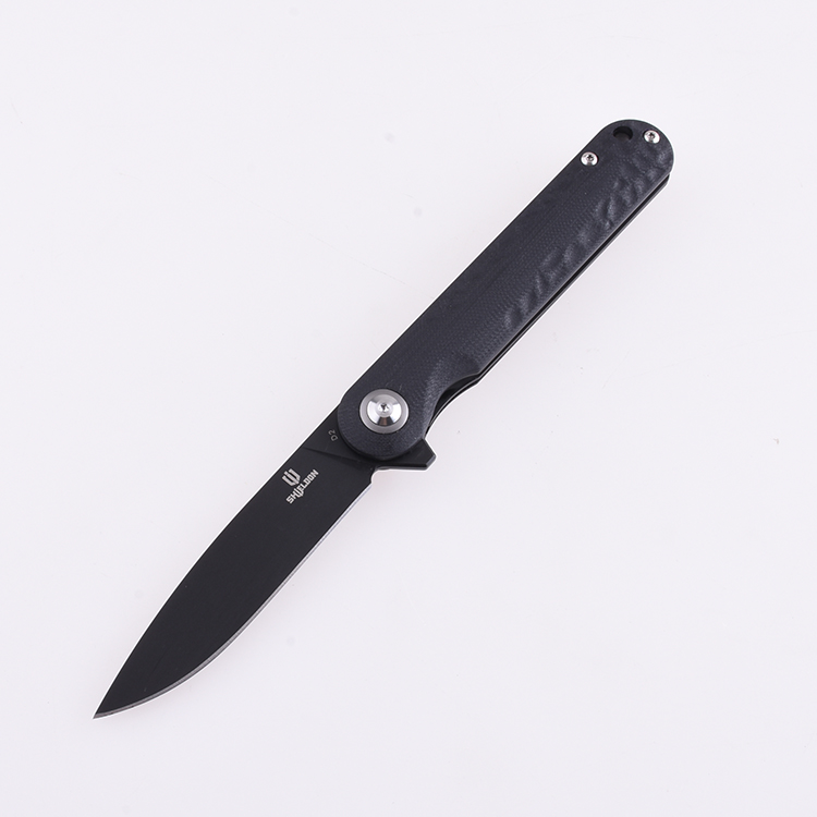 Coltello tascabile pieghevole Shieldon Empoleon D2 Lama G10 Manico 9049G1-B