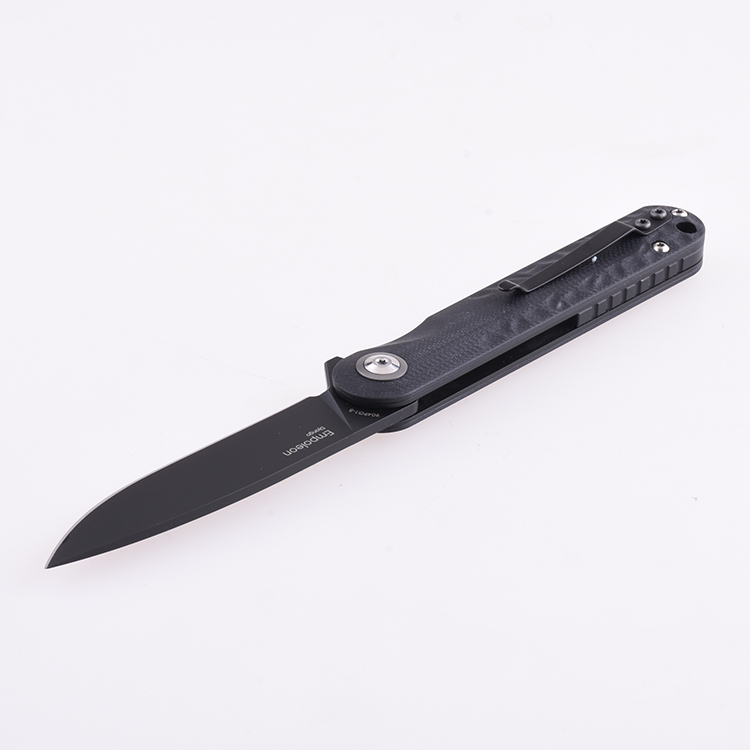 Coltello tascabile pieghevole Shieldon Empoleon D2 Lama G10 Manico 9049G1-B