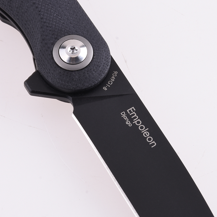 Coltello tascabile pieghevole Shieldon Empoleon D2 Lama G10 Manico 9049G1-B