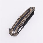 Shieldon Folding Pocket Knife Boa D2 Blade G10 Handle 9043G1