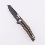 Shieldon Folding Pocket Knife Boa D2 Blade G10 Handle 9043G1-S