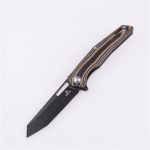 Shieldon Folding Pocket Knife Boa D2 Blade G10 Handle 9043G1-S