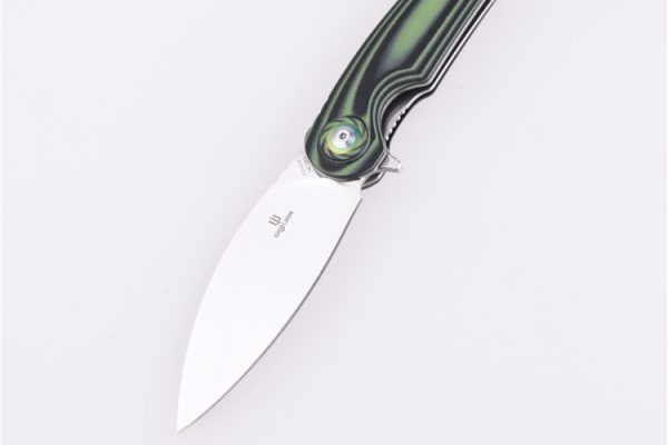 Shieldon 접이식 포켓 나이프 Bulbasaur Sandvik 14C28N 블레이드 G10 핸들 9061G-M