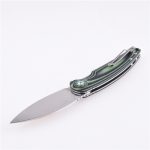 Shieldon 접이식 포켓 나이프 Bulbasaur Sandvik 14C28N 블레이드 G10 핸들 9061G-M