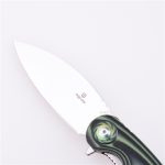 Shieldon 접이식 포켓 나이프 Bulbasaur Sandvik 14C28N 블레이드 G10 핸들 9061G-M