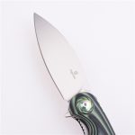 Shieldon 접이식 포켓 나이프 Bulbasaur Sandvik 14C28N 블레이드 G10 핸들 9061G-M