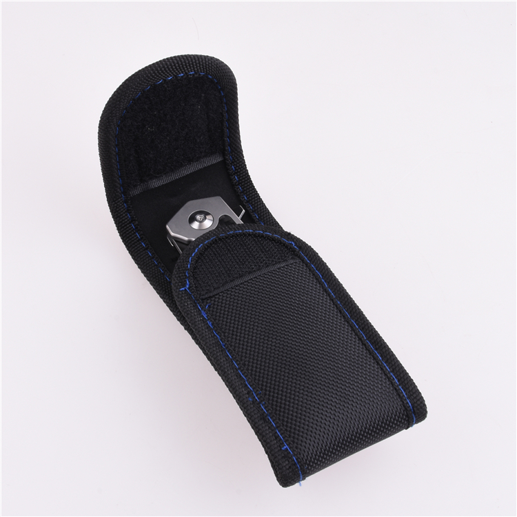 Shieldon Couteau de Poche Pliant Barraskewda D2 Lame 3Cr14 + Manche en Fibre de Carbone 9042S1-S