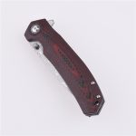 Shieldon Folding Pocket Knife 9Cr18Mov 67-Layer Damascus Steel Blade G10 + Carbon Fiber Handle 7092D1