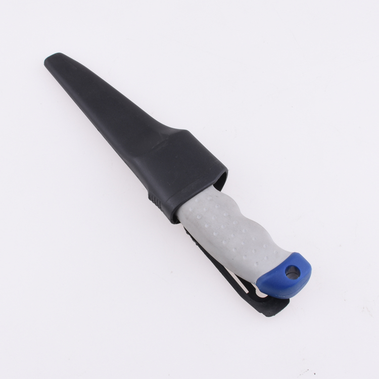 OEM Fixed Fishing Knife 3Cr13 Blade TPR +PP Handle ZY-FK180