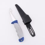 OEM Fixed Fishing Knife 3Cr13 Blade TPR +PP Handle ZY-FK180