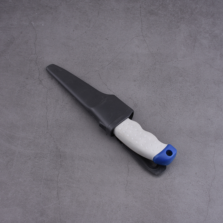 OEM Fixed Fishing Knife 3Cr13 Blade TPR +PP Handle ZY-FK180