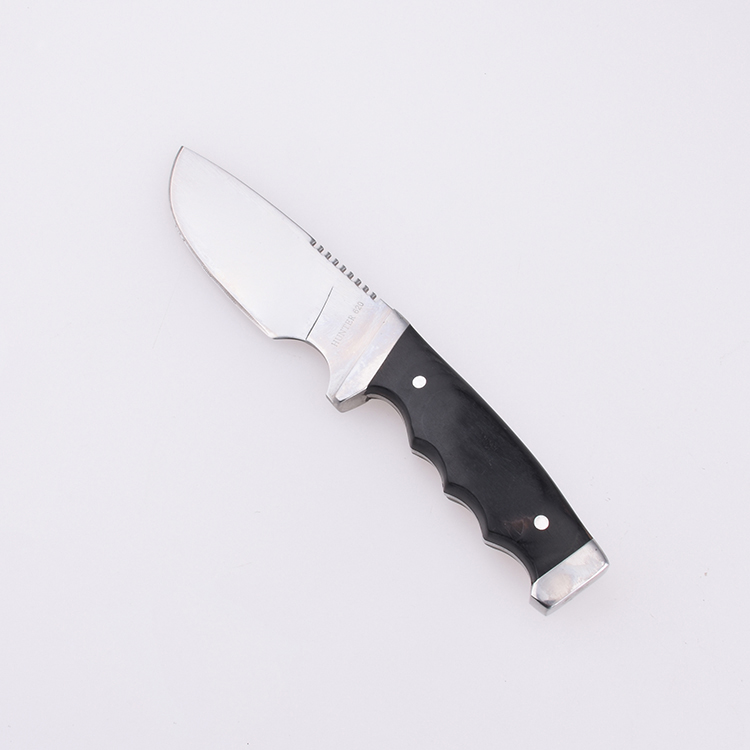OEM Fixed Hunting Knife 3Cr13 Blade Color wood Handle JM-1028