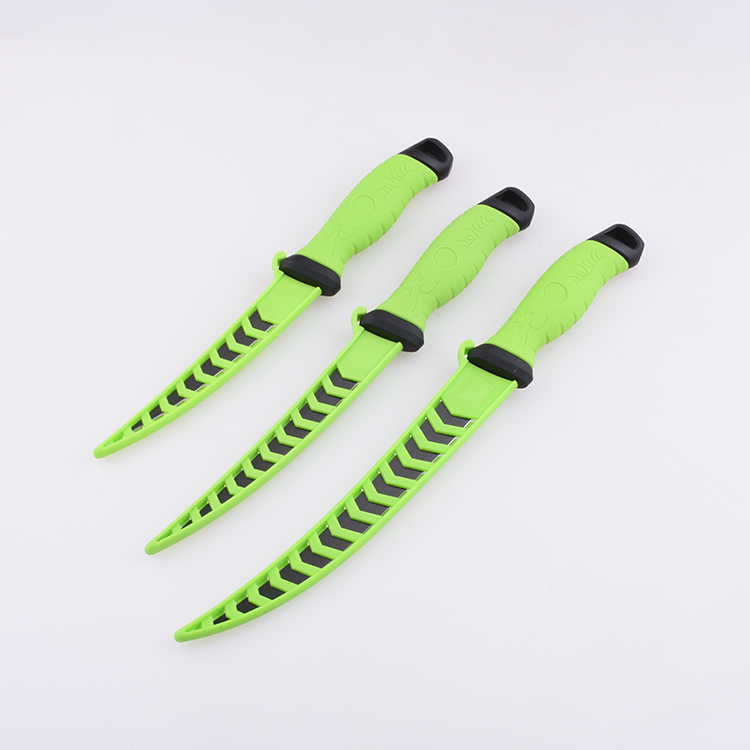 OEM Fixed Fishing Knife 3Cr13 Blade PP + TPR Handle FX-FK106