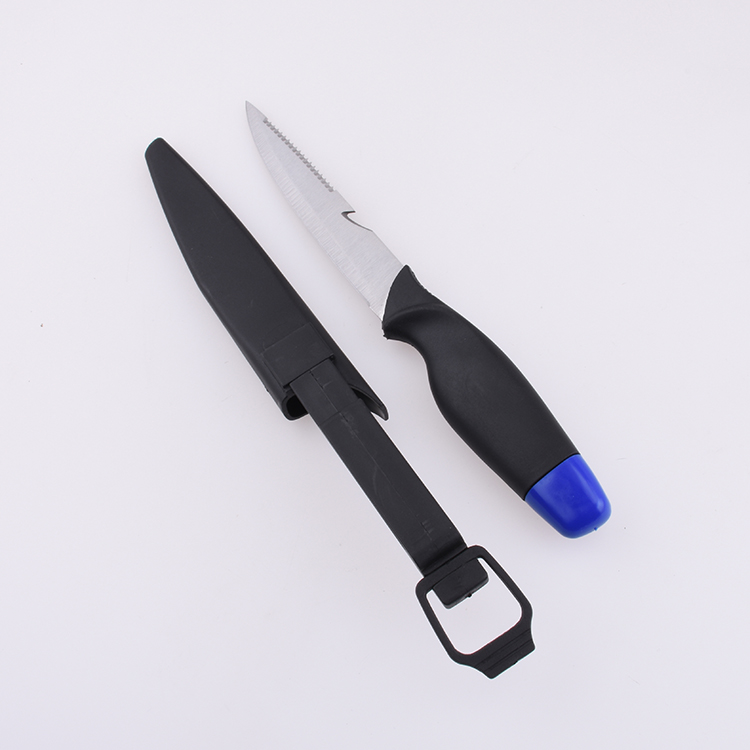 Coltello da pesca fisso OEM 3Cr13 lama manico in PP FX-FK010