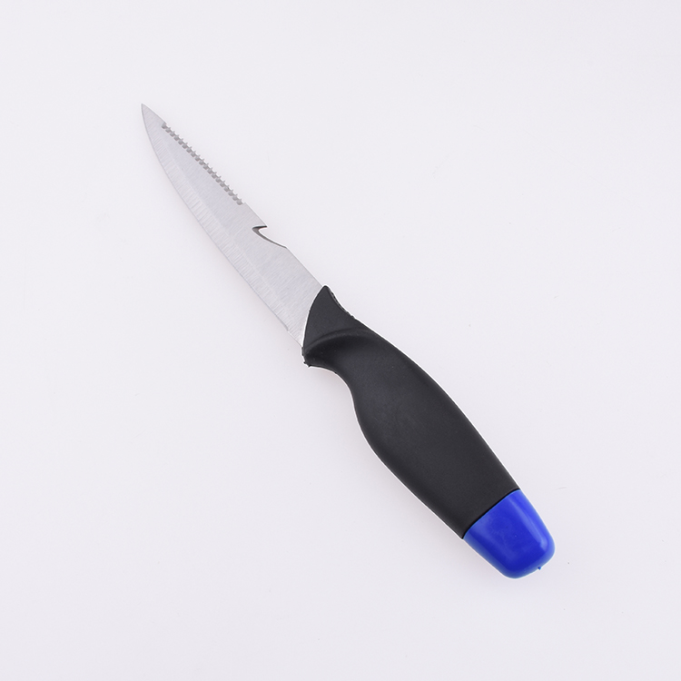 Coltello da pesca fisso OEM 3Cr13 lama manico in PP FX-FK010