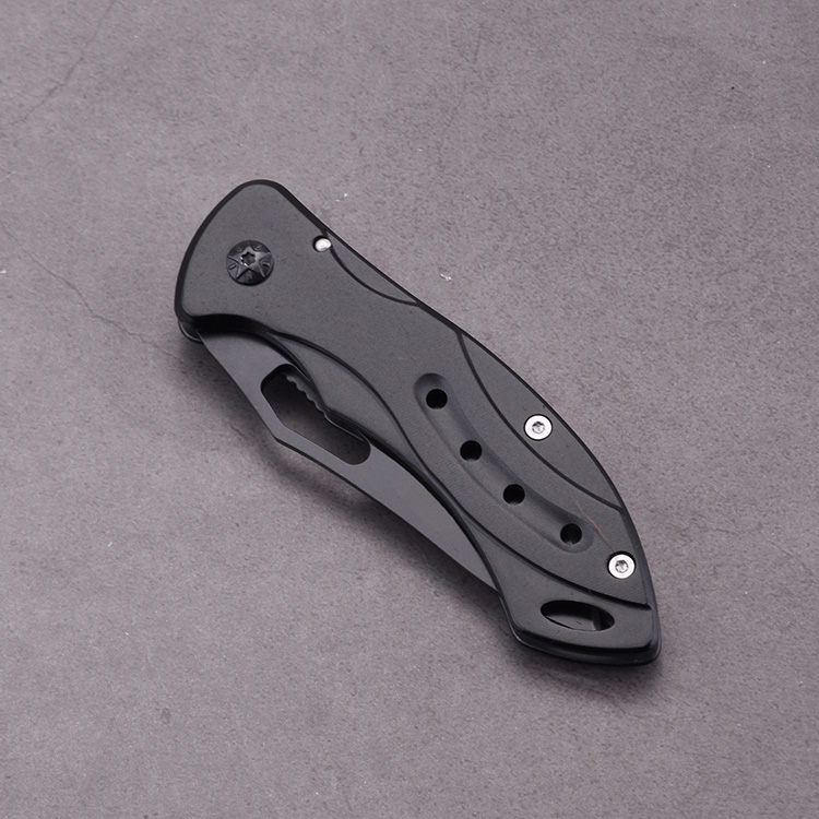 OEM 접이식 포켓 나이프 3Cr13 블레이드 양극 처리된 알루미늄 핸들 XW-1014