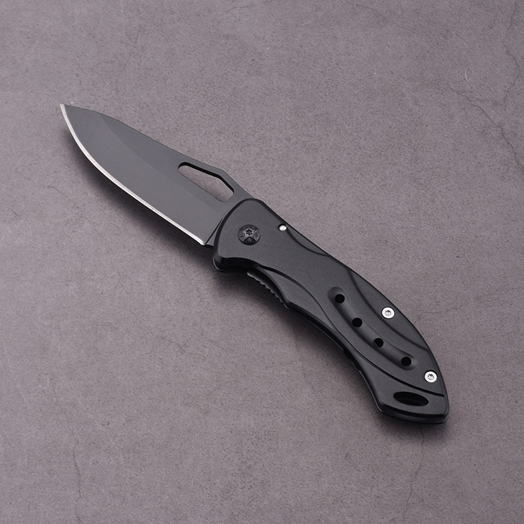 OEM 접이식 포켓 나이프 3Cr13 블레이드 양극 처리된 알루미늄 핸들 XW-1014