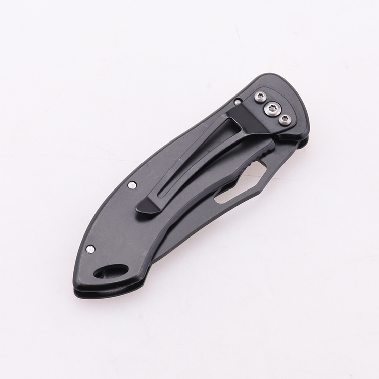 OEM 접이식 포켓 나이프 3Cr13 블레이드 양극 처리된 알루미늄 핸들 XW-1014