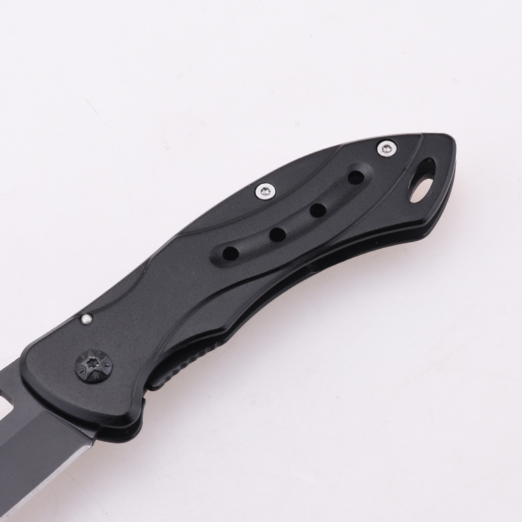 OEM 접이식 포켓 나이프 3Cr13 블레이드 양극 처리된 알루미늄 핸들 XW-1014