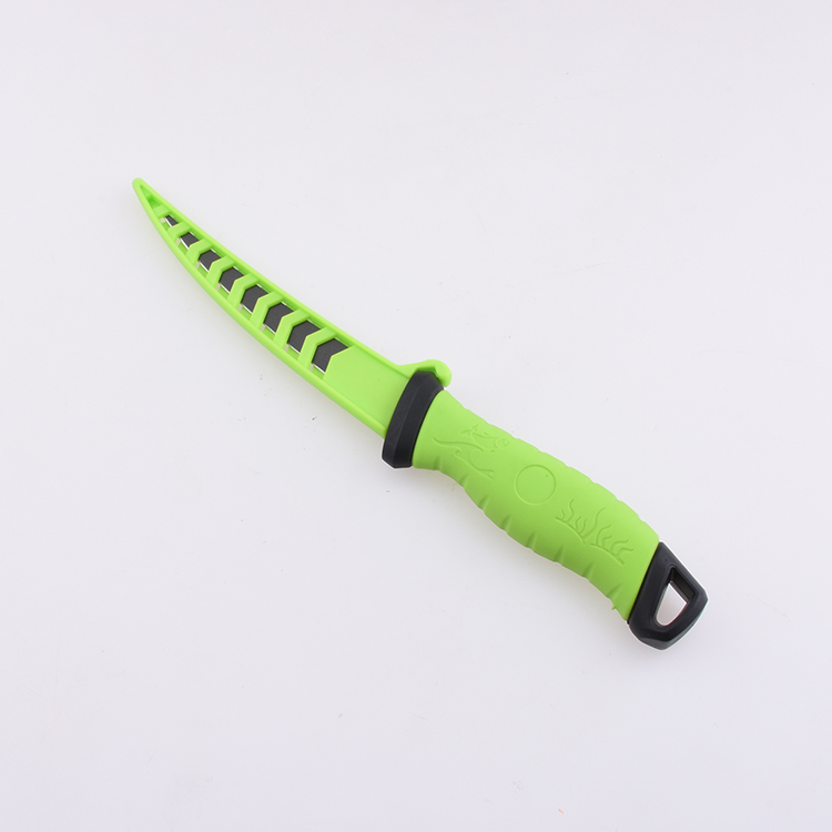 OEM Fixed Fishing Knife 3Cr13 Blade PP + TPR Handle FX-FK106