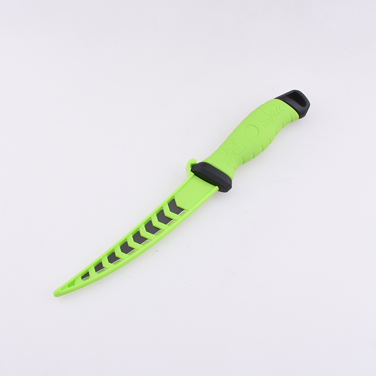 OEM Fixed Fishing Knife 3Cr13 Blade PP + TPR Handle FX-FK106