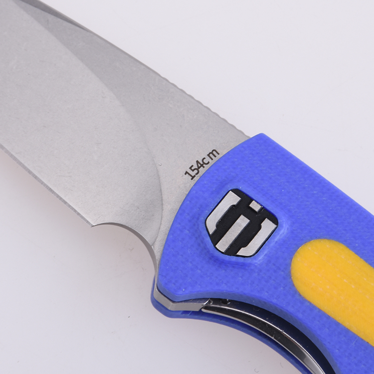 Shieldon EDC knife, MT01A Colibri, 154CM blade, G10 handle, nested liner lock, Max Tkachuk (Ukraine) design