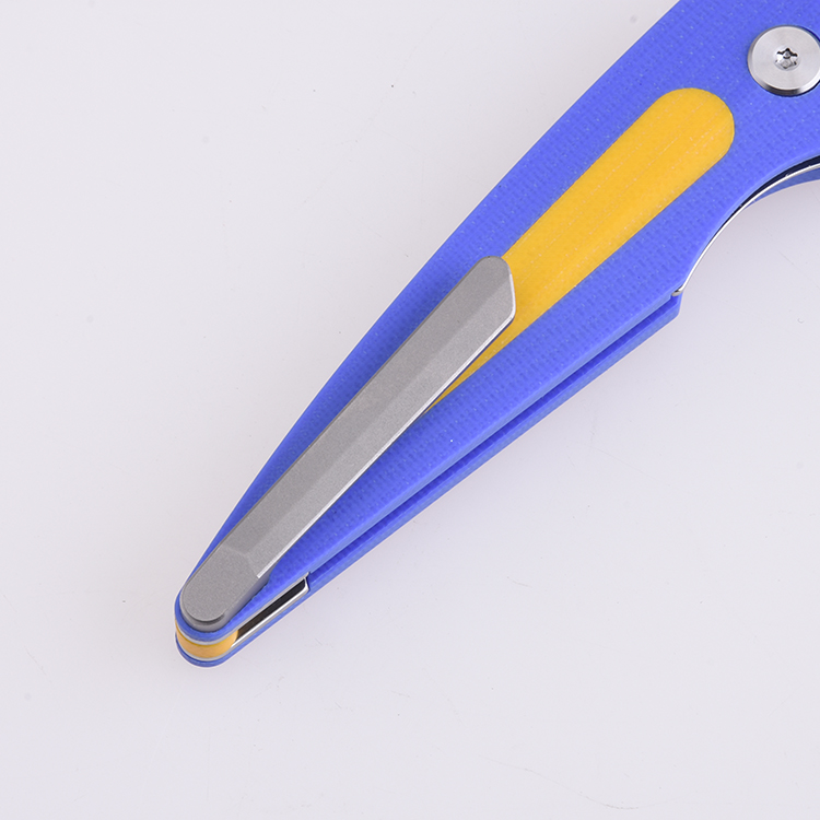 Shieldon EDC knife, MT01A Colibri, 154CM blade, G10 handle, nested liner lock, Max Tkachuk (Ukraine) design