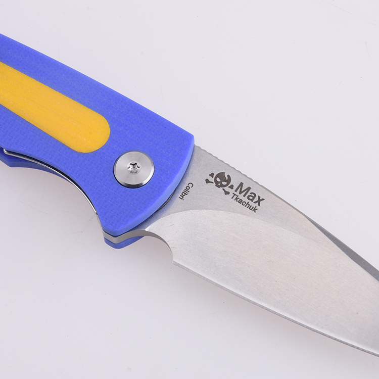 Shieldon EDC knife, MT01A Colibri, 154CM blade, G10 handle, nested liner lock, Max Tkachuk (Ukraine) design