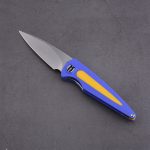 Shieldon EDC knife, MT01A Colibri, 154CM blade, G10 handle, nested liner lock, Max Tkachuk (Ukraine) design