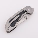 Shieldon EDC knife, TP01A Ronin, M390 blade, carbon fiber and 6AL4V Titanium handle, nested frame lock, Tepe Designs (USA) design