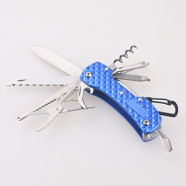 Taschenmesser HF-KH5011KD 15 in 1 Zweck Aluminium bunt S01