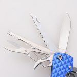 Taschenmesser HF-KH5011KD 15 in 1 Zweck Aluminium bunt S04