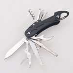 navaja militar HF-KI5011K 14 en 1 mango de aluminio personalizado s02
